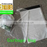 HDPE clear plastic bag with handles for supermarket use