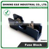 FB-6011 600V 20A Din Rail Mounting 6x30 Screw Fuse Block thumbnail-3