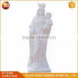 Square Decoration Life Size Happiness Mother And Baby Carving thumbnail-1