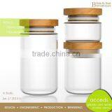 2014 Most Popular Item Home Recycled Fancy Honey Glass Jar