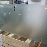 3-19mm Single or Double Side Non-Fingerprints Ultra Clear Frosted Glass