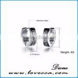 Stainless Steel Earrings Jewelry Wholesale Hoop Earring Silver thumbnail-6