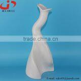 New Design White Ceramic Flower Vase, Tall Ceramic Vase thumbnail-1