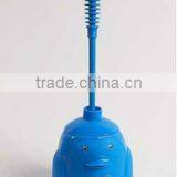 New Design Plastic Toilet Brush Plastic Cleaning Brush Sets With Holder thumbnail-2