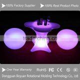 Rental Wholesale Plastic Furniture Led Cocktail Table thumbnail-1