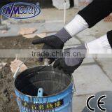 NMSAFETY Best Quality Nitrile Gloves With Dots on Palm Half Coated Working Glove thumbnail-1