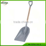 Poly Snow Scoop Shovel with Durable Wood Handle