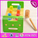 2016 New Design Baby Wooden Toy Hammer W11G021 thumbnail-2