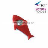 Shark Shaped Cute Silicone With Stainless Steel Bottle Opener thumbnail-1