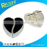 Metal Letter Heart Shape Baby First Tooth & Curl Box thumbnail-4