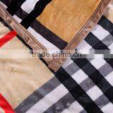 2016 Hot Selling Printed Striped Plaid Flannel Fleece Throw Blanket Made in China thumbnail-6