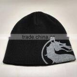 Dragon Stamp in Autumn and Winter Wool Knitted Hat Hat Cap Cap Ear Warm Set thumbnail-1