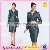 New Fashion Clothing Manufacturers Premium Women Leather Jacket thumbnail-1