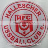 China Factory High Quality Cheap Custom Head Woven Badge thumbnail-3