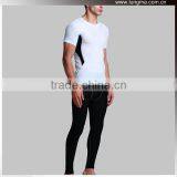 Men's Fitness Custom Rash Guard Short Sleeve Long Tight Pants Compression Activewear thumbnail-1