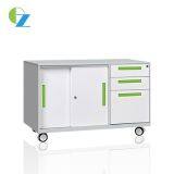 Reasonable Price Sliding Door 3 Drawer Mobile Cabinet/ Caddy Made in China thumbnail-3
