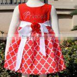 Hot Sale in Morth America Market Child Baby Dress Model Dress