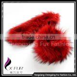 Cuff-2C Cheap Price Girl Decor Cute And Lovely Jacket Raccoon Fur Cuff thumbnail-1