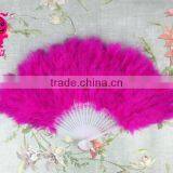 China Supplier Feather Fan Wedding Occasion and Party Decorations Event Party Item Type Dancing Feather Fans thumbnail-1
