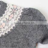 Girls Snowflake Pattern Knitted Christmas Sweater thumbnail-5