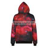 OEM Custom Wholesale Sublimation Printed 3D High Quality No Zipper Hoodie Jacket thumbnail-2