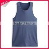 Wholesale Manufacturer Custom Bodybuilding Ribbed Mens Gym Tank Top thumbnail-1