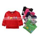 Factory directly supply hot custom designer kids dress girls t-shirts kids clothes