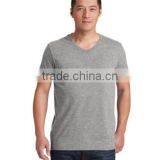 2016 Summer Promotion Plain Dyed O-neck Short Sleeve 160g 100%cotton Custom Elongated t Shirt thumbnail-3