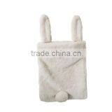 Fashionable Smily Face High Quality Green Faux Fur Leather Ladies Shoulder Bag thumbnail-2