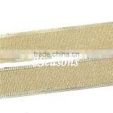 Golden Satin Ribbon For Christmas Decoration 3.8cm thumbnail-1