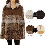 Monogrammed Personalized Ladies Winter Frosted Soft Uplander Sherpa Pullover thumbnail-2