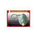 Plastic Helment Oem Logo Led Keychain Torchlight