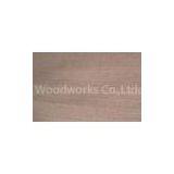 Red Oak Wood Veneer For Flooring , 0.45 mm Crown Cut Veneer