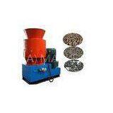 Flat Die Wood Pellet Making Equipment , Sawdust Wood Pelleting Machine thumbnail-1