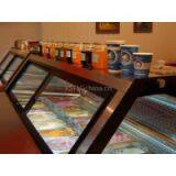 Italian Ice Cream Gelato Popsicle Display Case /showcase /cabinet(CE) thumbnail-3