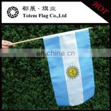 Hand Painted Flags , Small Plastic Flags , Argentina Hand Flag