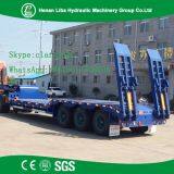 High Tensile Steel hydraulic System 70T Loading Capacity 3 Axle LowBed Semi Trailer Heavy equipment Semi Trailer