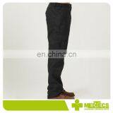 Black Elastic Band Workwear Cargo Pants With Pockets thumbnail-2