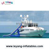 Custom Yacht Slide / Inflatable Cruiser Slide / Inflatable Boat Slide Popular Water Slide For Yacht