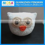 Amigurumi crochet animals, Crochet Owl, Handmade Owl, Stuffed Owl, white Owl Toy, Toy Owl