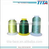 China Biggest Factory Manufacturer Dope Dyed Polyester Embroidery Thread thumbnail-4