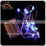 Cool Blinking Gifts Fashionable Light Up Flashing LED Christmas String Lights, Snowflake LED String Lights