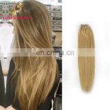 Youth Beauty Hair 2017 top quality 8A brazilian human hair micro ring hair in silky straight wholesale price