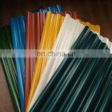 Prepainted steel roofing sheet color corrugated roof sheets