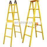 High Strength 3-7 Steps Electrician Insulated Fiberglass Ladder thumbnail-2