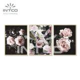 Pink Rose Flowers Canvas Wall Art for Living Room - Living Room Canvas Art Printing for Wall Decor thumbnail-3