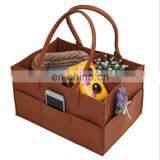2019 Foldable Baby Diaper Caddy Organizer With Felt Material thumbnail-2