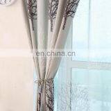 Manufacture Wholesale Custom Simple Cotton and Linen Printed Semi-shading Bedroom Living Room Curtain and Window Screen thumbnail-6