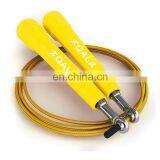 Harbour Customized Logo Middle Pvc Handle Yellow Speed Jump Rope thumbnail-2