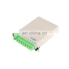 With SC/APC Connectors Cassette Type 1*8 Fiber Optical PLC Splitter thumbnail-2